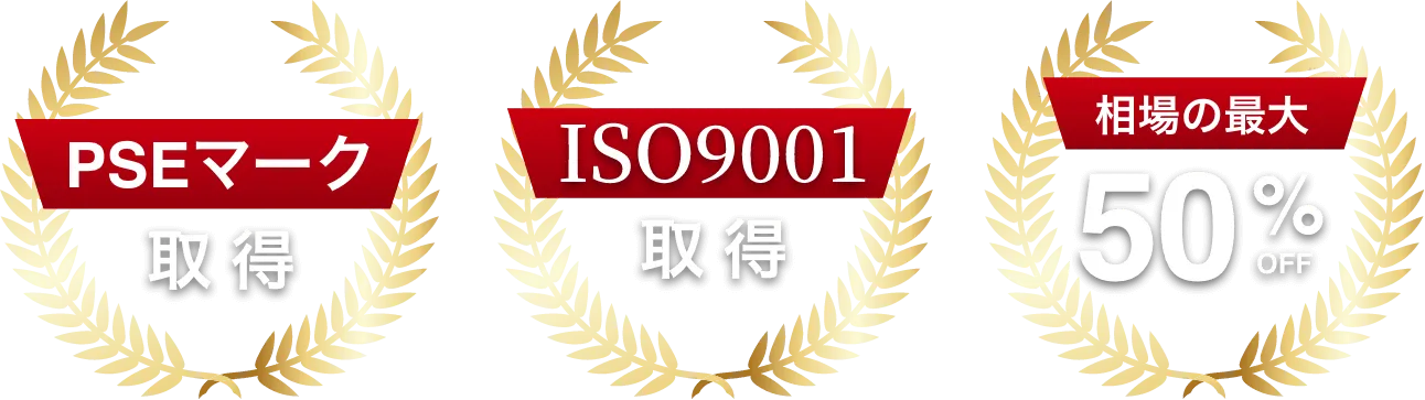 ISO9001取得 PSEマーク取得 相場の最大50%OFF